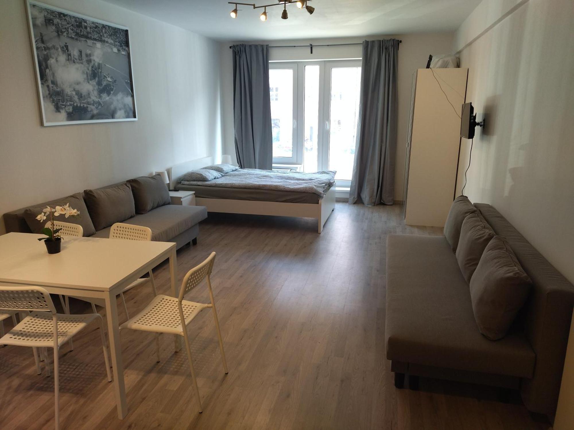 פראג Brand New Studio Apartment #24 In Elite Residence With Free Secure Parking In The Center מראה חיצוני תמונה